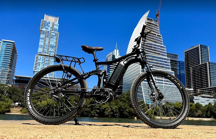 Mod Bike Black Full Suspension Ebike in all its glory 2