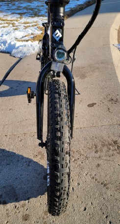 LECTRIC XP LITE Forks and tire