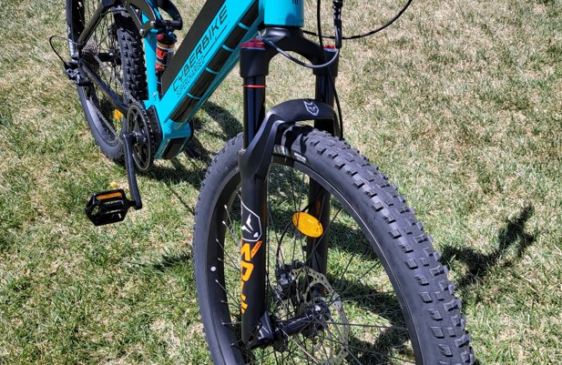 Cyberbike Mullet Pro Wolf Front Suspension with Maxxis Forekaster tires